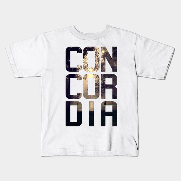 Concordia Kids T-Shirt by CuriousMC